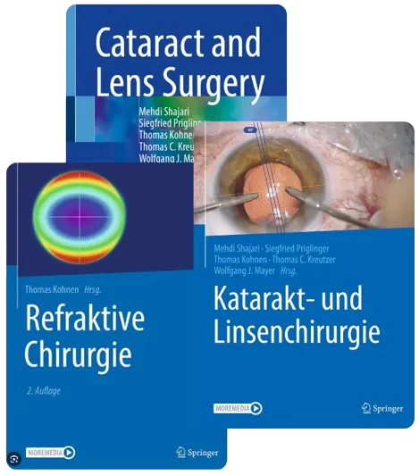  Cataract lens surgery book Prof. Dr. Mehdi Shajari
