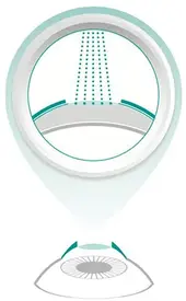  Auge Nahaufnahme der Iris