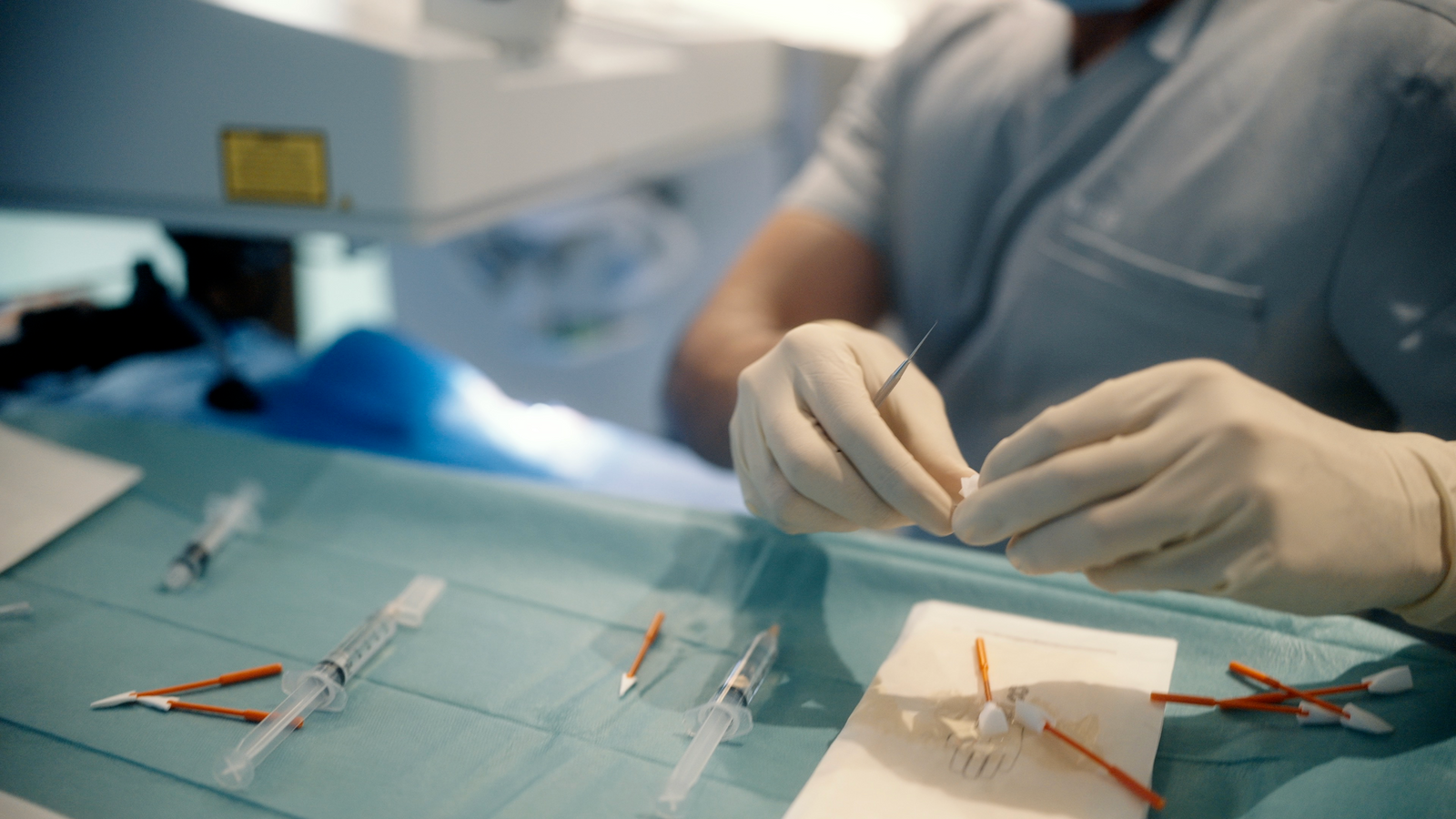 Vergleich Patient mit Glaukom früh diagnostiziert vs. Patient mit Glaukom spät diagnostiziert